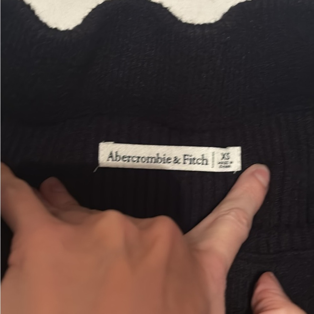 Abercrombie & Fitch Black Sweater skirt XS